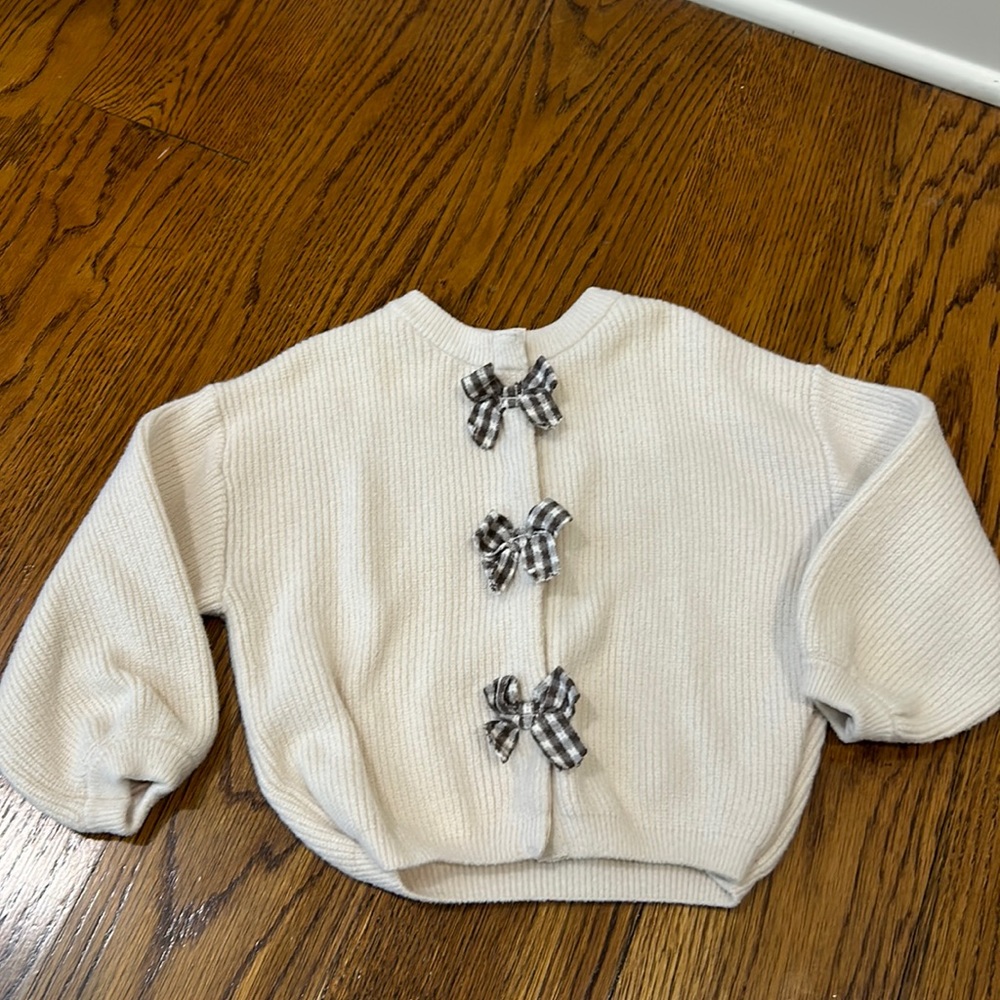 Zara toddler button up sweater